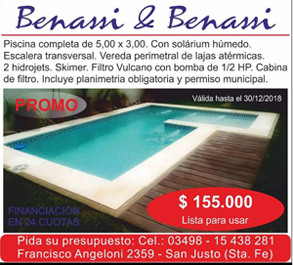 BENASSI PISCINAS