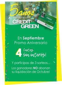 credit green sept 21