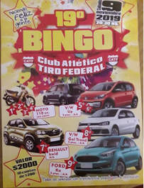 BINGO TIRO FEDERAL 2019