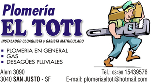 PLOMERIA EL TOTI